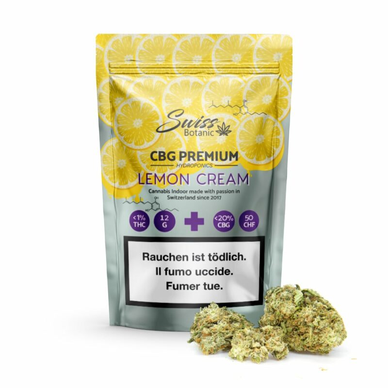 Cbg premium lemon cream