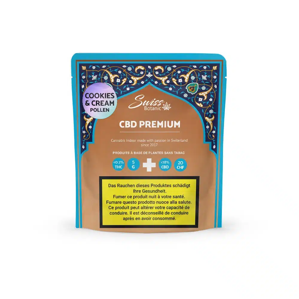 CBG 3.0 Pollen CBD Premium - Swissbotanic