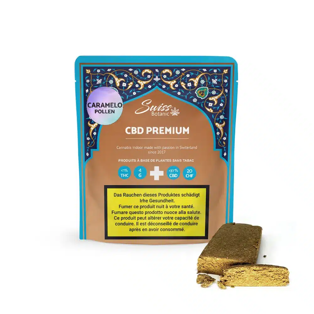 Poudre Cramelo Pollen CBD Premium.