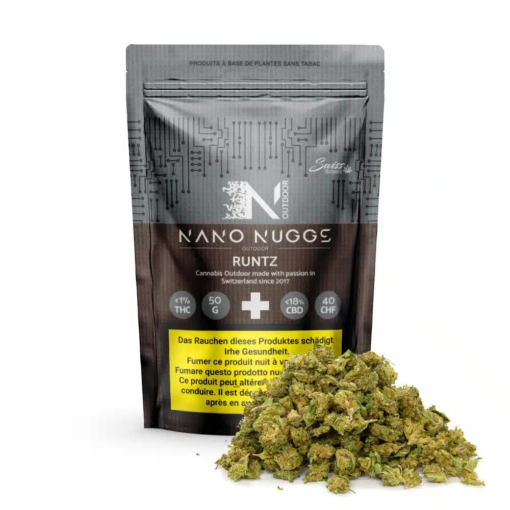 Fleurs de CBD outdoor Nano Nuggs - Runtz CBD